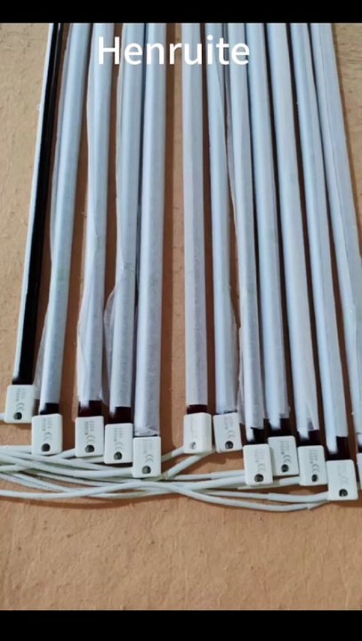 455mm 220V 1200w Shortwave Infrared Heating Lamp Quartz Halogen Heat Lamp IR Lamp