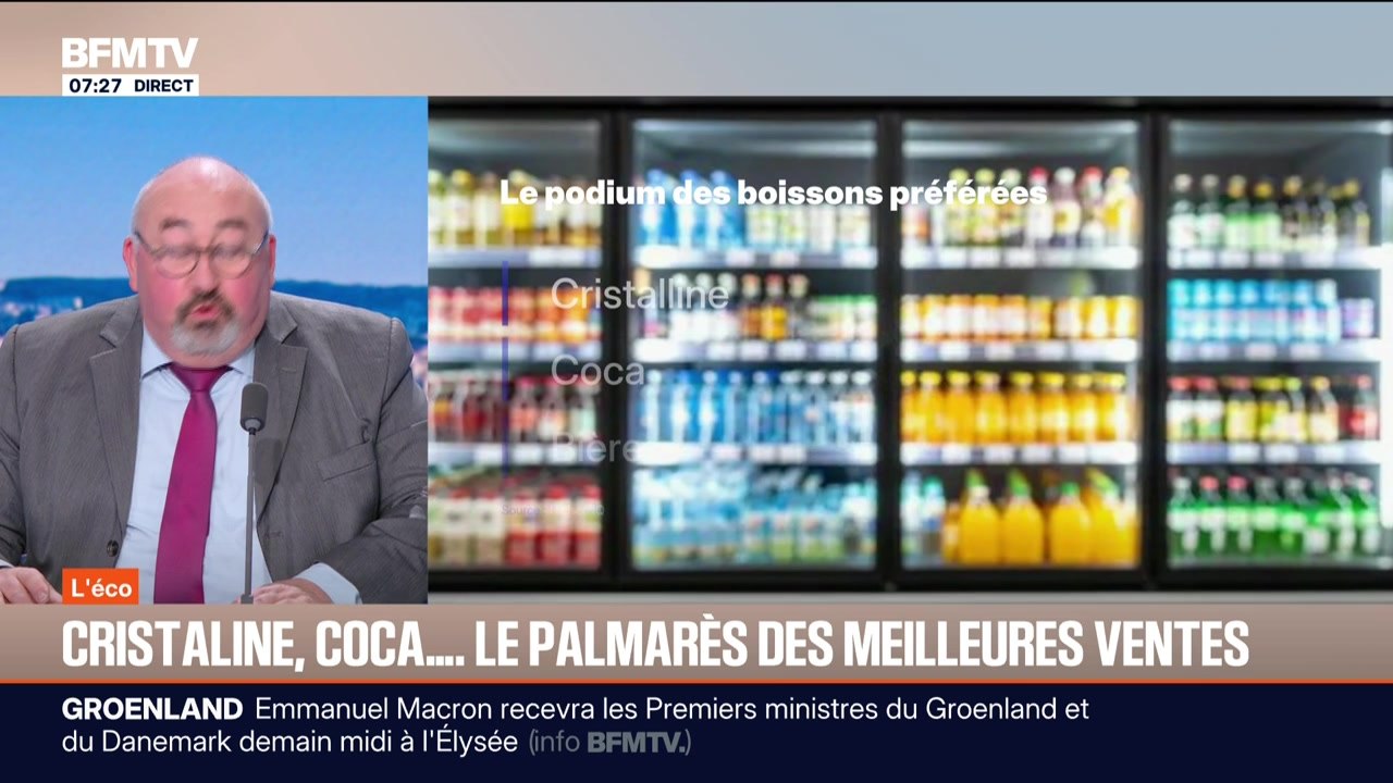 BFM éco : Cristaline, Coca... le palmarès des meilleures ventes - 27/01