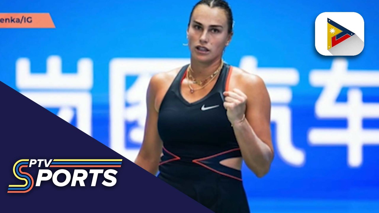 Aryna Sabalenka, dinomina si Iva Jovic para umabante sa Australian Open Semifinals.