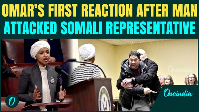 U.S BREAKING: Ilhan Omar’s FIRST REACTION After Man Attacked Somali Rep In Town Hall | Trump Behind?