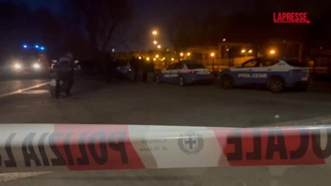 Milano, le immagini dal luogo della sparatoria in cui ha perso la vita un 28enne
