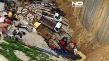 В Нишеми на Сицилии эвакуировали сотни людей из‑за оползня