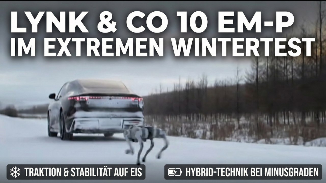 Lynk & Co 10 EM-P zeigt, was er im Winter wirklich kann