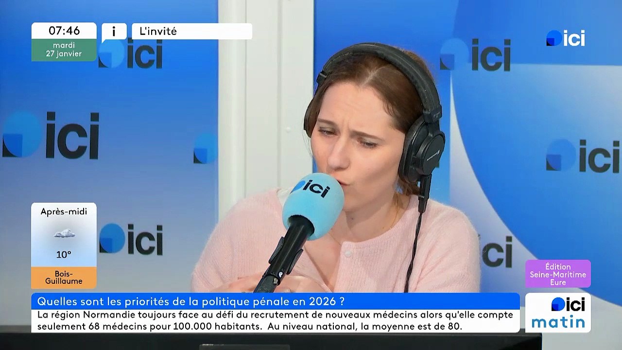 Bilan de l'année 2025 et perspectives 2026 : le procureur de la République de Rouen est l'invité de ICI Normandie