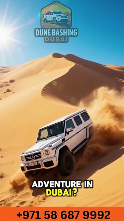 Dubai Dune Bashing Experience