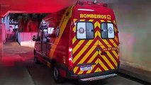 Bombeiros atendem mulher ferida após suposto atropelamento por moto no Pioneiros Catarinense