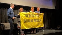 Nastro della legalità al film su Giulio Regeni, Fabio Fazio: «La verità c’è già, ora la giustizia dipende da tutti noi»