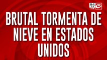 Brutal tormenta de nieve en Estados Unidos: hay más de treinta personas muertas