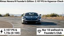 Rimac Nevera R Founder’s Edition: Alle Fakten zum E-Hypercar