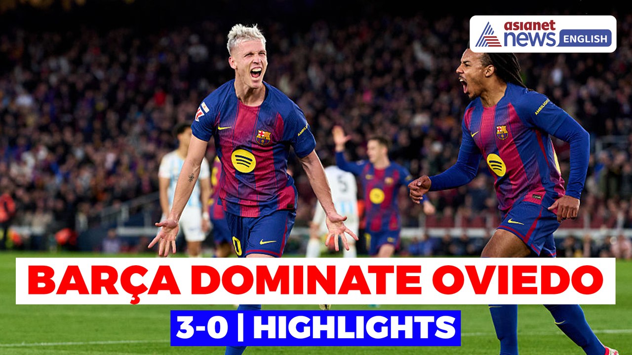 Barcelona vs Real Oviedo Highlights: Yamal Magic in 3-0 Win