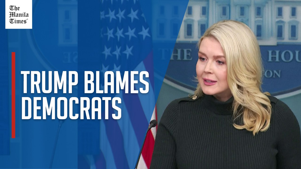 Trump doesn't want Americans hurt but blames Democrats — White House