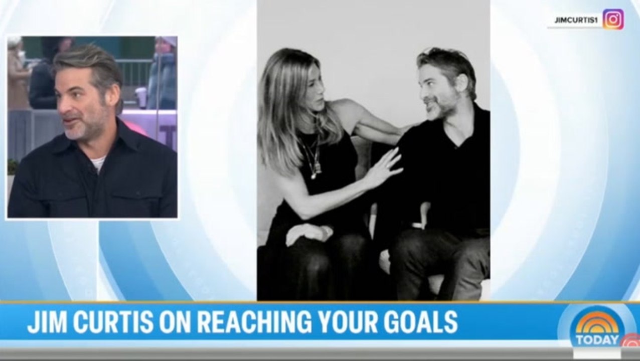 Jennifer Aniston’s partner Jim Curtis ‘blushes’ as he reveals how he first met Friends star