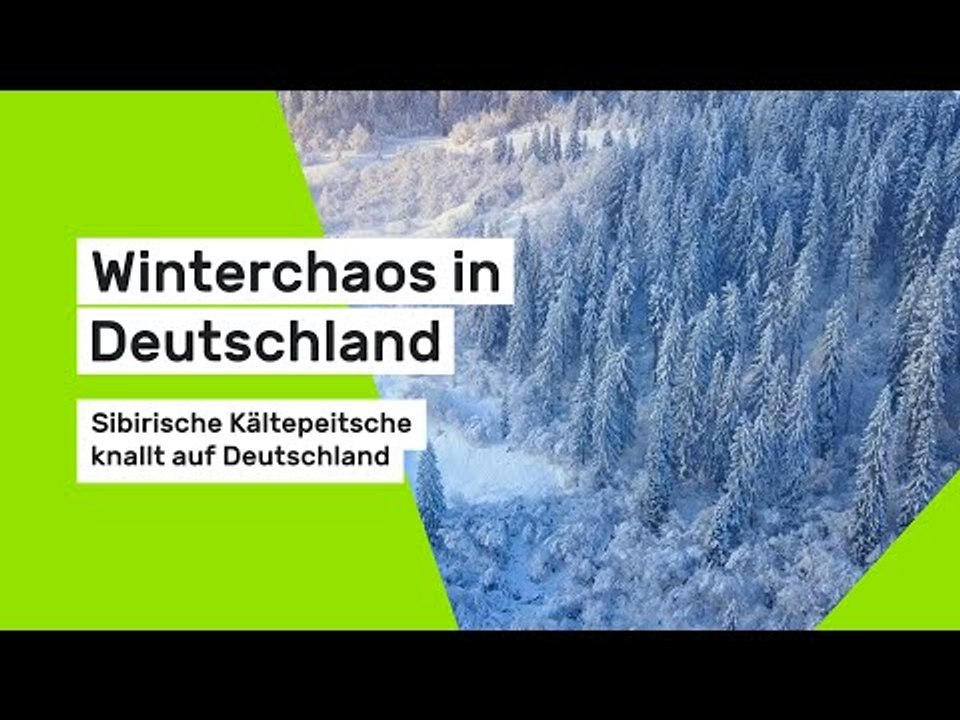 Winterchaos: Sibirische Kältepeitsche knallt auf Deutschland - bis zu minus 20 Grad drohen
