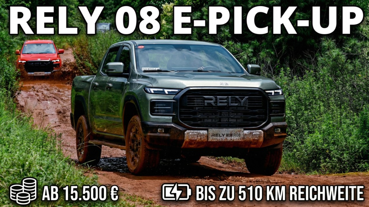 RELY 08 (Chery Hilma EV) Innenraum & Technik im Detail