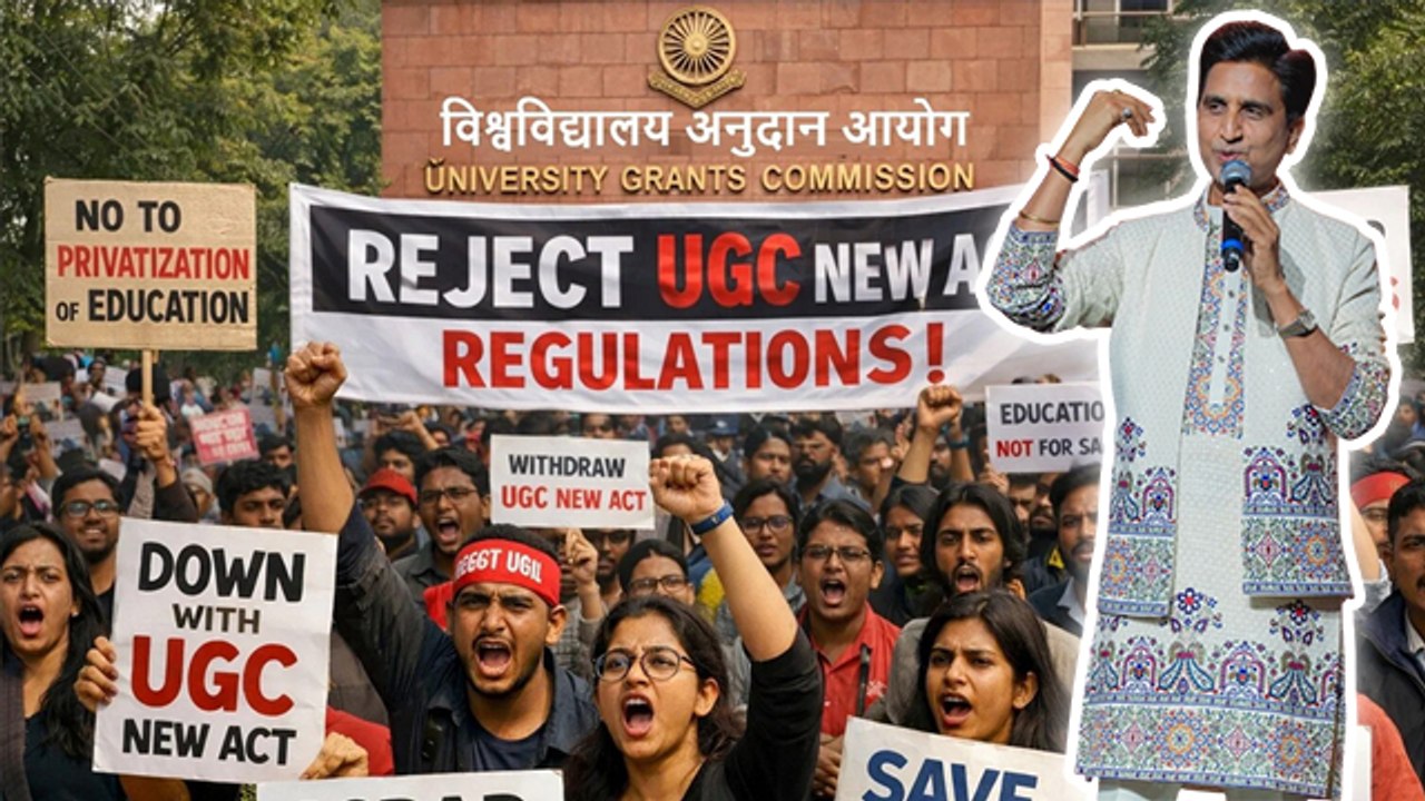 UGC Act 2026: Dr. Kumar Vishwas Reaction On University Grants Commission New Rules,Poem Meaning...