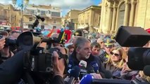 Le interviste al presidente della Regione, Renato Schifani e a Ciciliano capo della protezione civile sulla frana di Niscemi