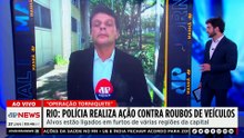 Polícia realiza ação contra roubos de veículos no Rio de Janeiro