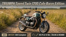 2026 TRIUMPH Speed Twin 1200 Cafe Racer Edition: Preis, Daten, Fakten