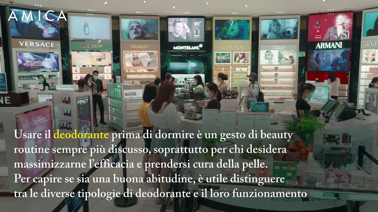 Deodorante prima di dormire: è davvero una buona abitudine?