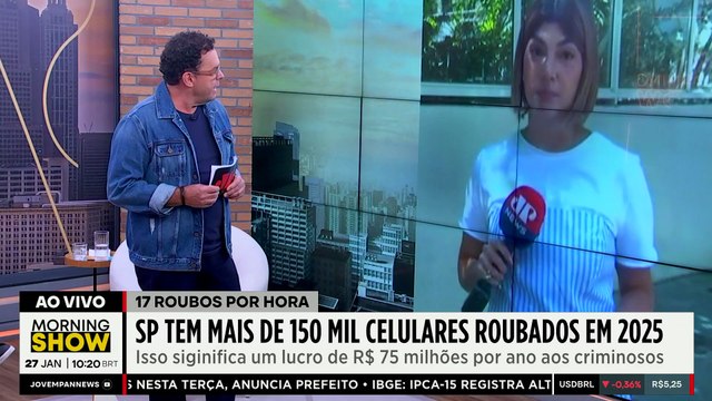 CRIMINOSOS lucram R$ 75 MILHÕES com ROUBOS DE CELULARES