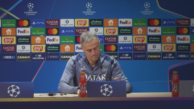 Luis Enrique conférence de presse PSG vs. Newcastle
