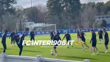 VIDEO / Inter, fastidio per Barella durante l'allenamento: eccolo in azione