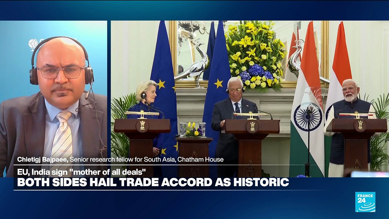 EU, India take first step toward trade deal, ushering in a 'multidimensional relationship'