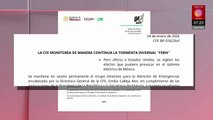 CFE monitorea de forma continua la tormenta invernal “Fern”