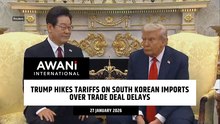 Trump hikes tariffs on South Korean imports over trade deal delays