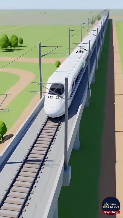 What Happens If a Bullet Train’s Engine Stops? 😱🚄