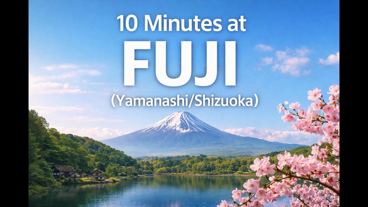 Japan in 10 Minutes: FUJI (Yamanashi / Shizuoka) — Japan