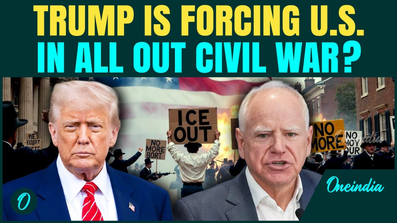 U.S. on Brink of Civil War? Trump Threatens INSURRECTION ACT To Crush Protests After ICE Shootings