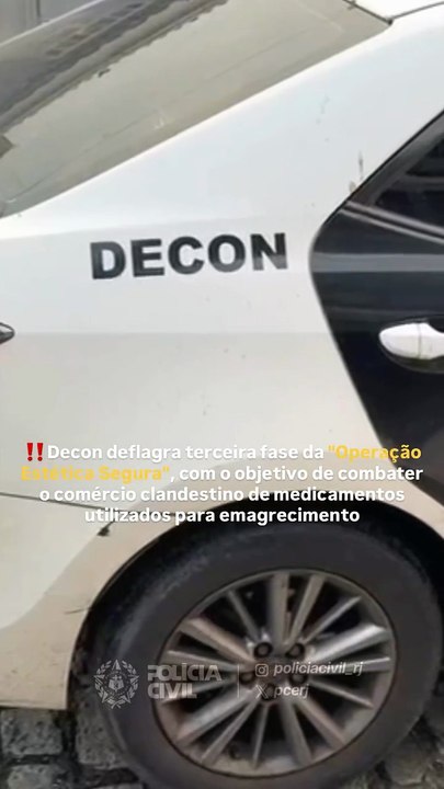 Quatro pessoas são presas em operação contra venda clandestina de medicamento emagrecedor