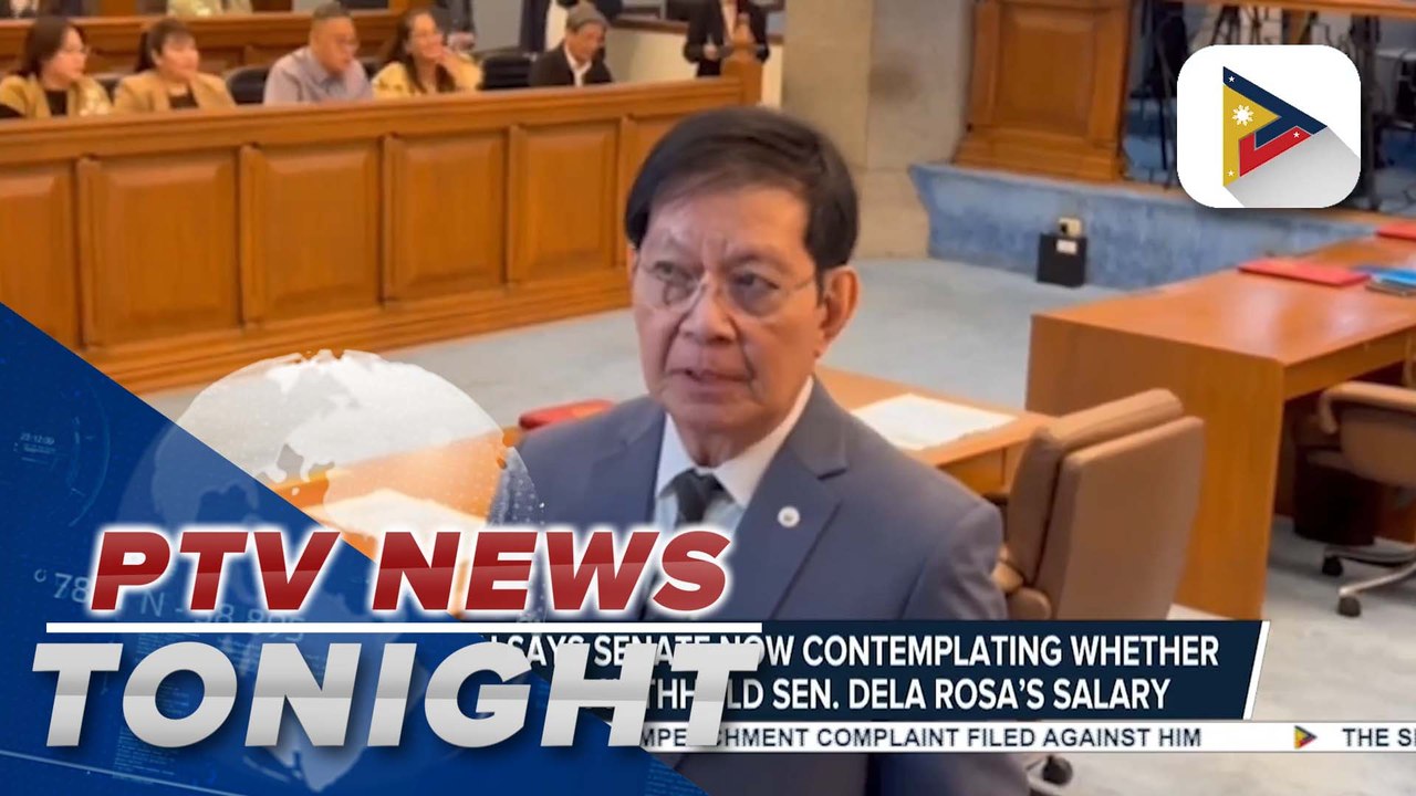 Senate now contemplating whether to suspend or...