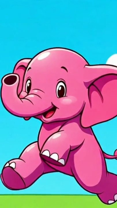 Colorful Elephants Song for Kids | Colors Learning Nursery Rhyme #KidsSongs #ColorsSong #NurseryRhymes