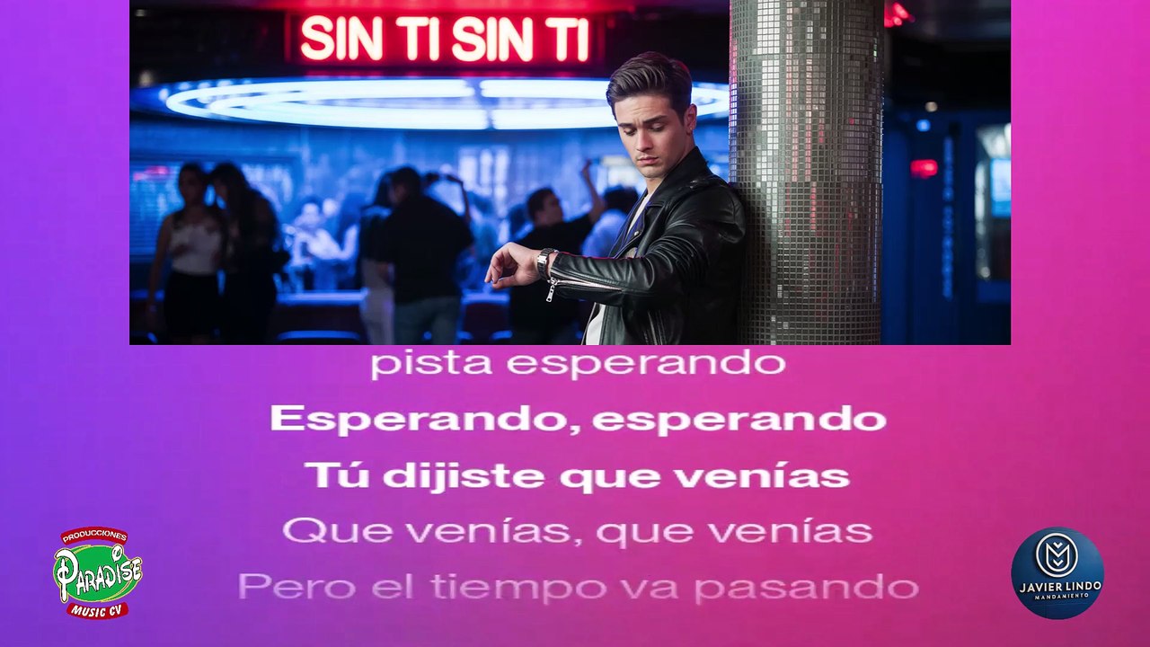 SIN TI SIN TI AUTOR JAVIER LINDO M.