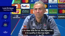 PSG's goal is to win the Champions League – Enrique on finishing in the top 8