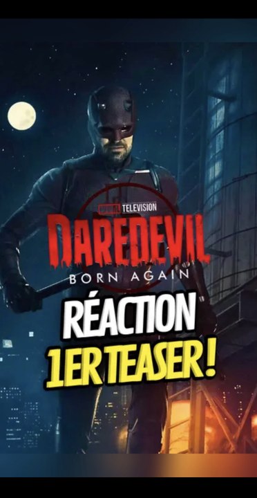 Réaction au 1er Teaser de Daredevil Born Again saison 2 ! #reaction #daredevilbornagain #marvel #onregardequoi #teaser
