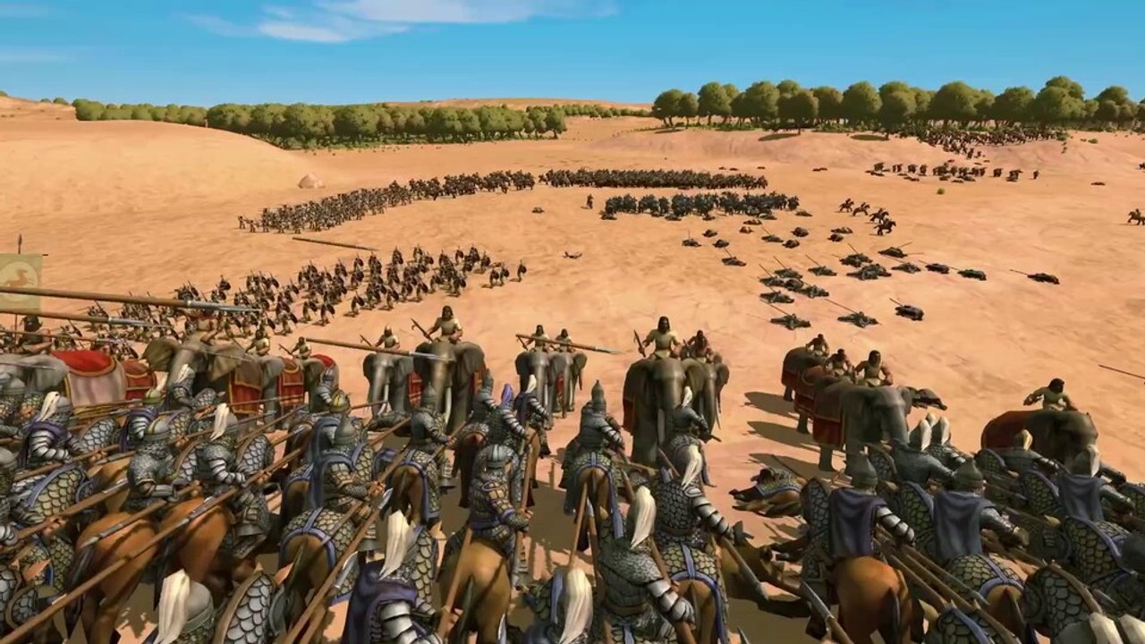 Über 120 Fraktionen, tausende Einheiten: In Strategos könnt ihr jetzt die größten Schlachten der Antike in Echtzeit kommandieren
