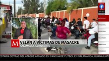 Velan a víctimas de masacre en cancha de futbol en Salamanca, Guanajuato