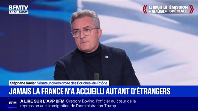 Accueil des étrangers en France: Une immigration en roue libre, c’est la déferlante , estime Stéphane Ravier, sénateur divers droite