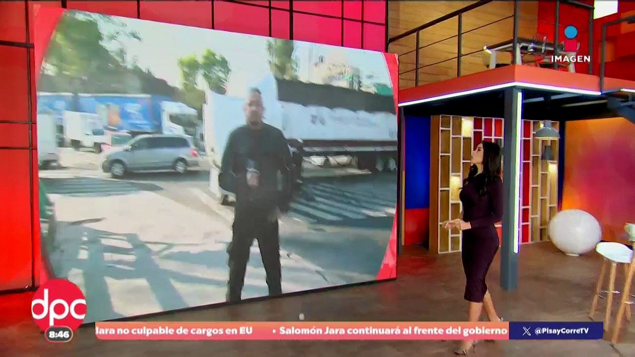 Tráiler descompuesto provoca caos vial en la alcaldía Venustiano Carranza | DPC con Paola Rojas