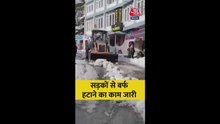 हिमाचल में सड़कों से बर्फ हटाने का काम जारी