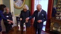Britain's King Charles and Queen Camilla host reception to mark Holocaust Memorial Day
