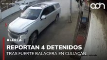 🚨¡Última Hora! Reportan 4 detenidos tras fuerte balacera en Culiacán, hay un policía herido
