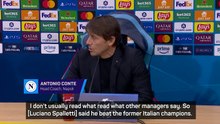 Conte warns 'disrespectful' Spalletti - 'be careful when you speak'