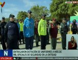 Oficiales del edo. Zulia reciben equipamiento de vanguardia para reforzar la seguridad del pueblo