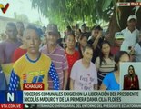 Vecinos de Achaguas en el edo. Apure exigen la liberación del Pdte. Maduro y la Primera Dama