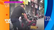 Motociclista persigue a mujer tras confundirla con el amante de su esposa