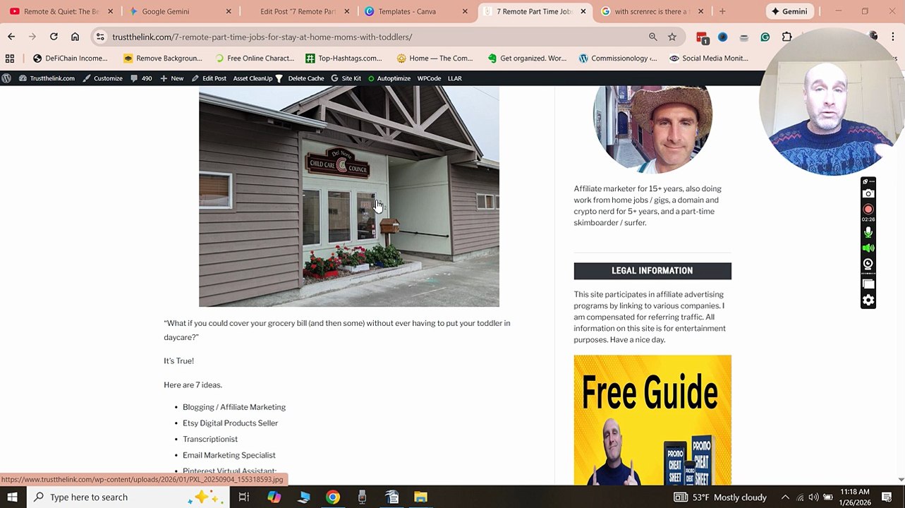 7 Remote Part Time Jobs for Stay at Home Moms with Toddlers